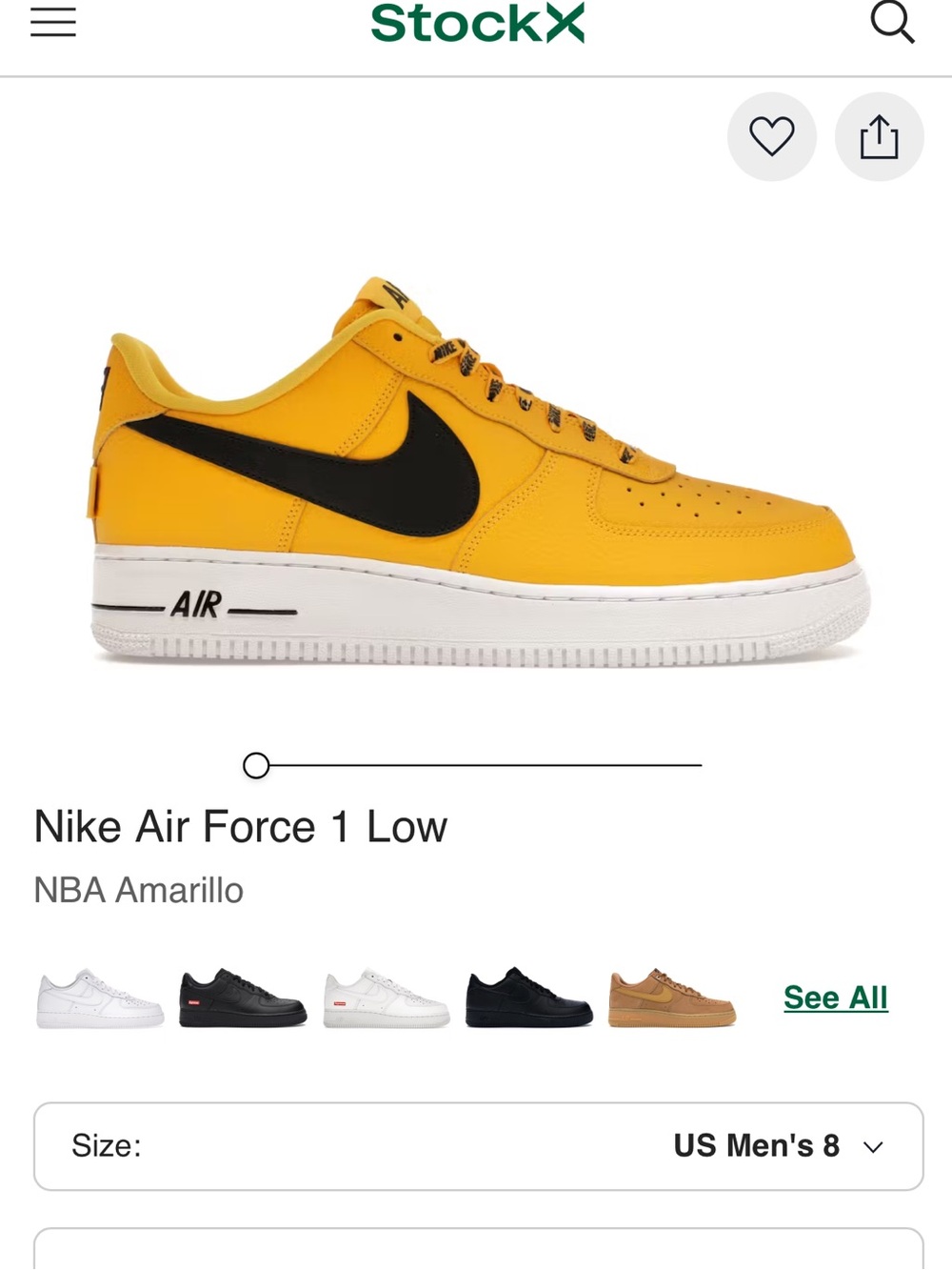 Nike Air Force 1 Low statement game